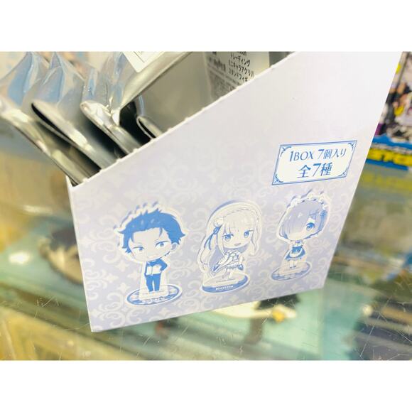 Re: Zero Starting Life In Another World 3rd Season Mini Acrylic Stand Figures - Picture 1 of 4
